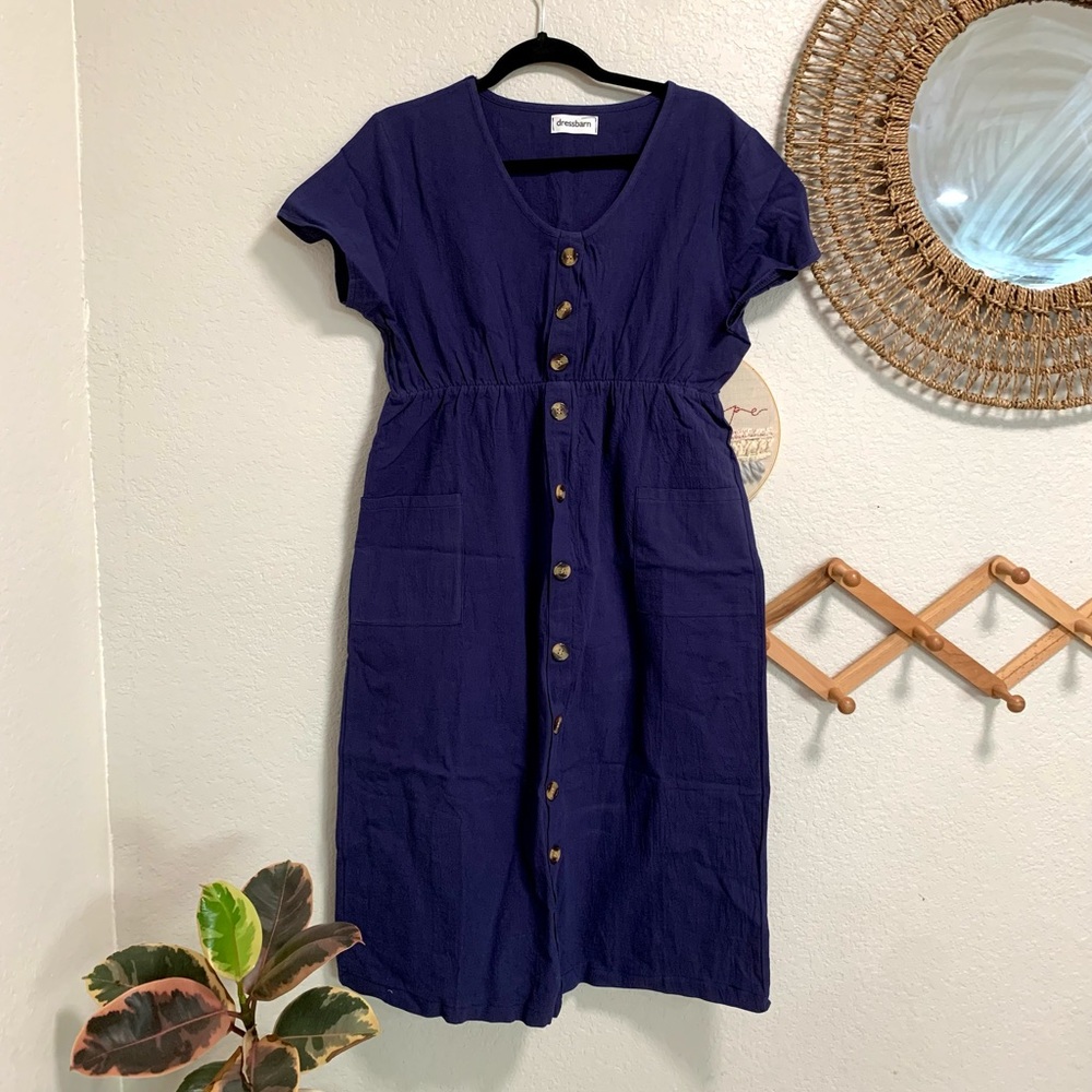Navy blue Dress Barn Dress *NWT*